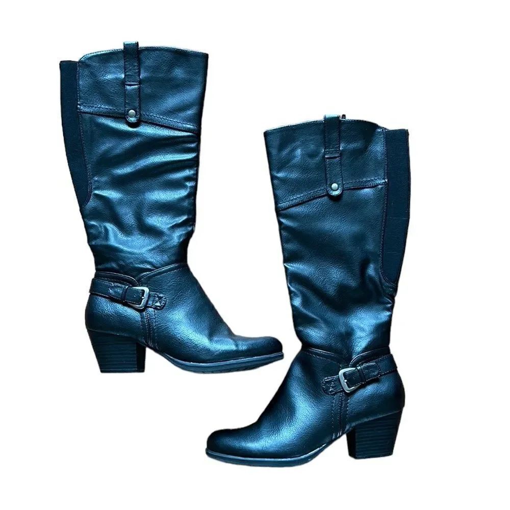 Bare Traps Wear.Ever Morroco Black Boots